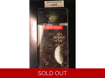 All about Eve - December - UK Limited Edition 6 Track Cassette Single In Numbered Box Set c/w Enamel Badge